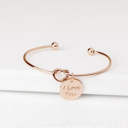 Actual Personalized Handwriting Bracelet,Bangle