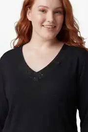Women's Plus Size Floral Pattern Stone Print Blouse - Denoss