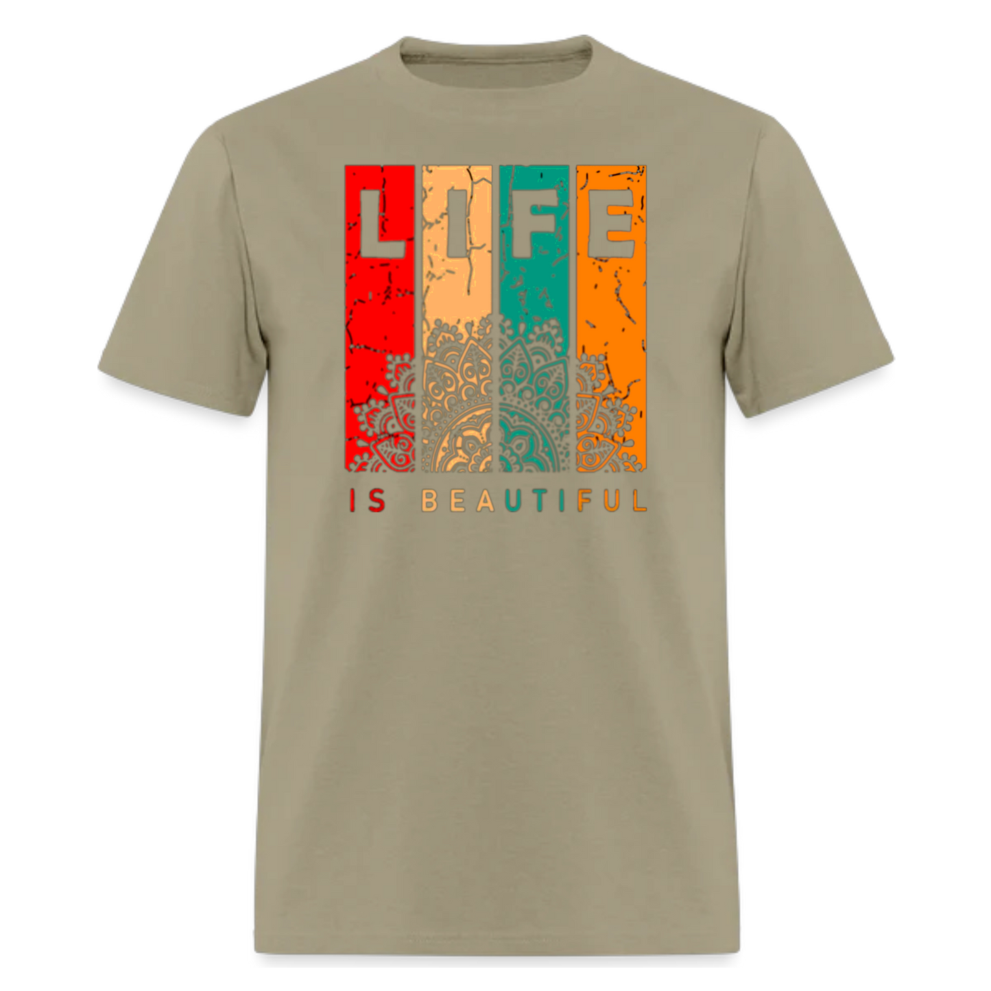 Life is Beautiful T shirts , Trekking T shirts , Nature , Camper , unisex T shirts