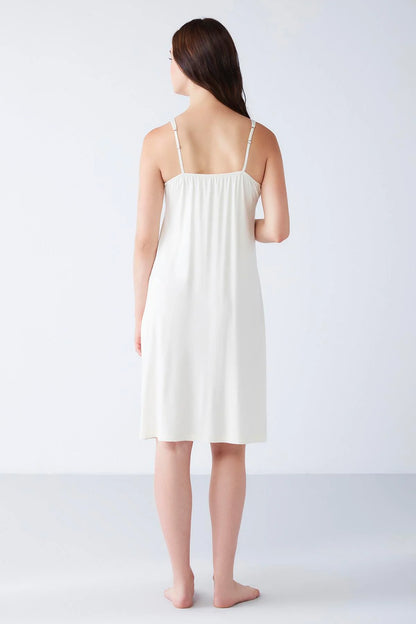 Ecru Lux mood maternity dress - Denoss
