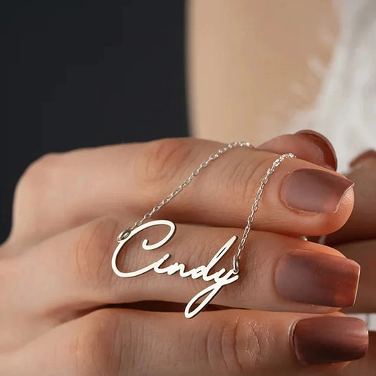 Personalized Choker Name Necklace