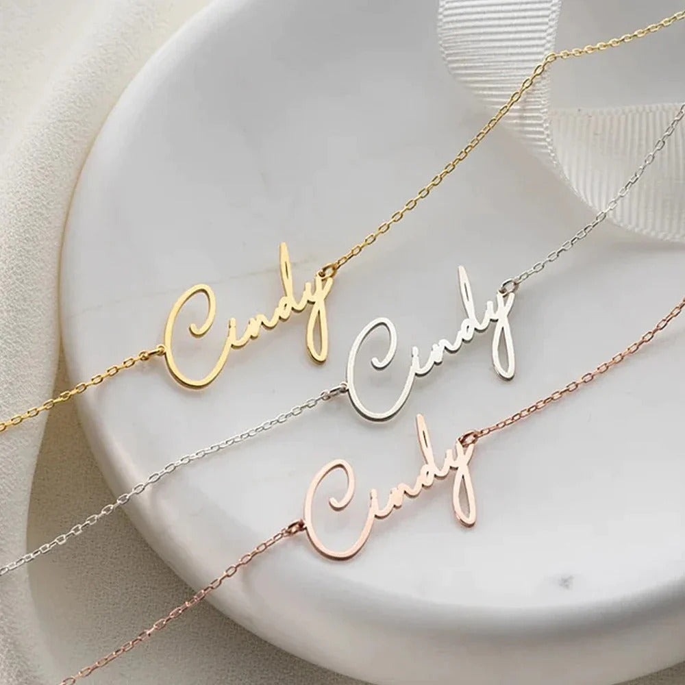Personalized Choker Name Necklace