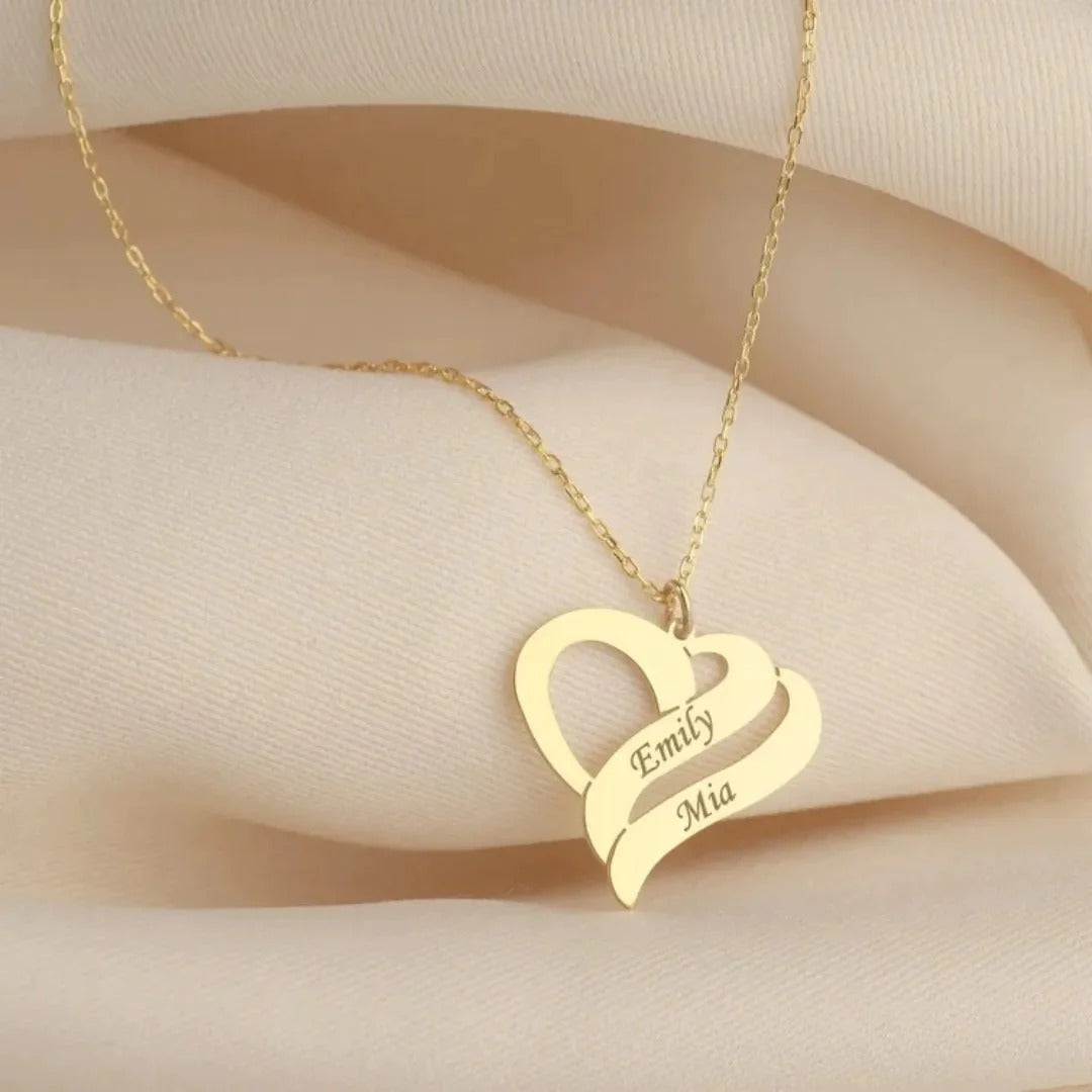 Personalized Engraved Lovers Name Necklace
