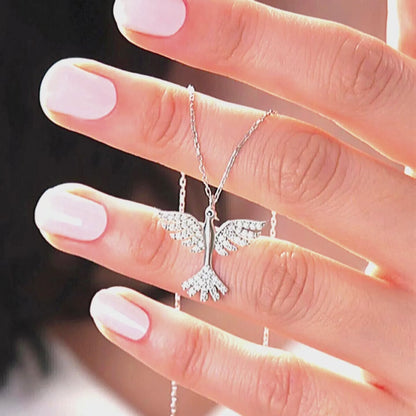 925 Sterling Silver Chain Phoenix Necklace
