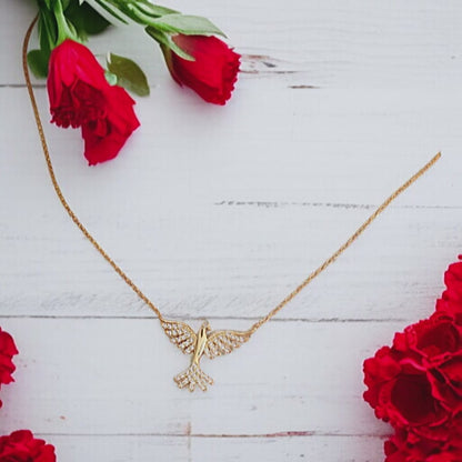 925 Sterling Silver Chain Michael Angel Gold-Silver Necklace