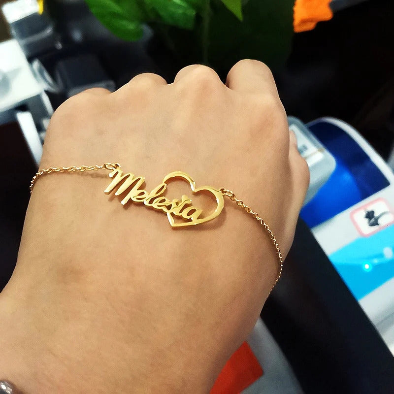 Custom Dainty Heart Pendant Necklace