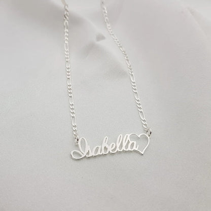 Custom Dainty Heart Pendant Necklace