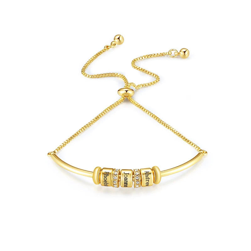 Personalized Custom Name Zircon Necklace Bracelet