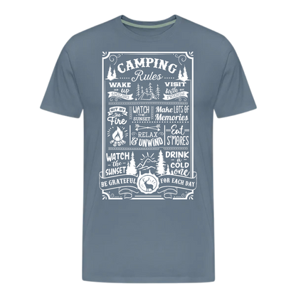 Camping Rules T shirts , Traveler , Nature , Adventure , Camper , unisex T shirts