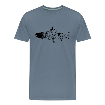 Fish-bird, Fishing T Shirt, Fish Shirt , Adventure ,Camper, unisex T shirts