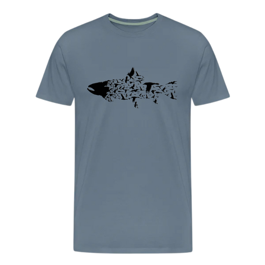 Fish-bird, Fishing T Shirt, Fish Shirt , Adventure ,Camper, unisex T shirts