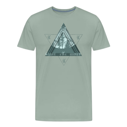 Triangle and Pines T shirts , Nature , Adventure , Camper , Graphic Tees ,unisex T shirts