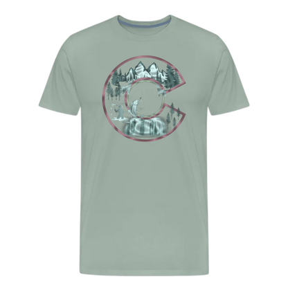 Colorado C Tri-Blend T-Shirt , Colorado T Shirt , Adventure , Camper, unisex T shirts