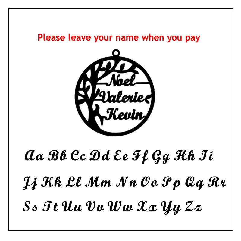 Custom Handwriting Name Necklace