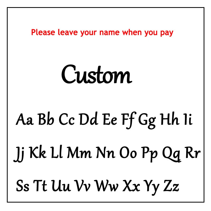 Custom Handwriting Name Necklace