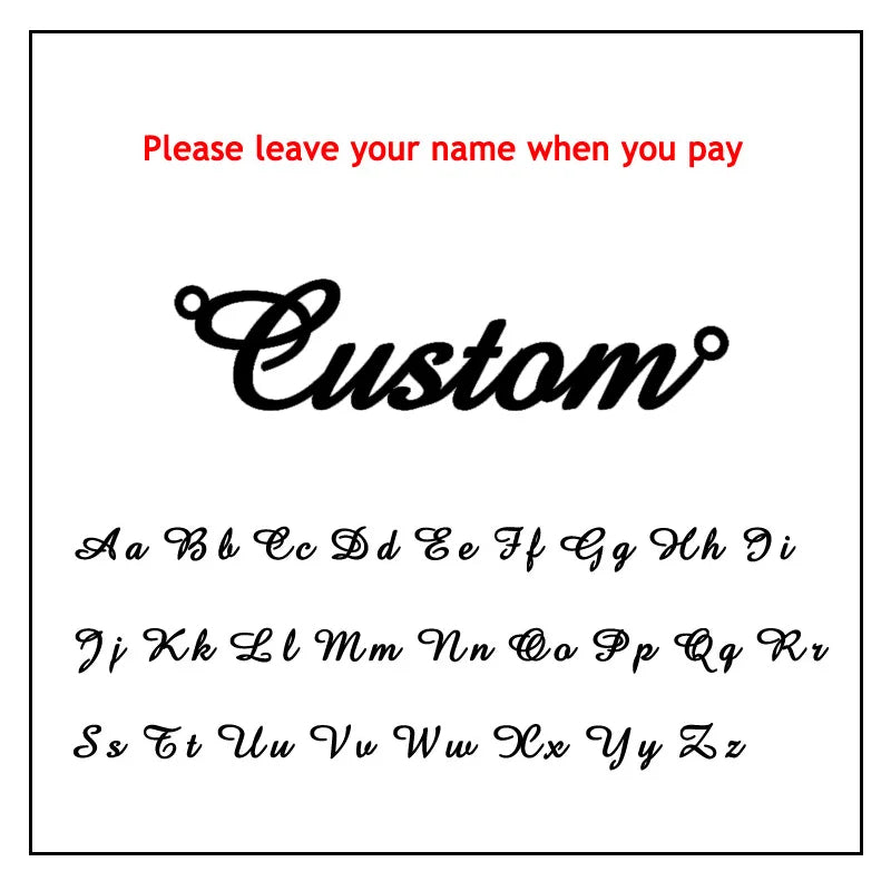 Custom Handwriting Name Necklace