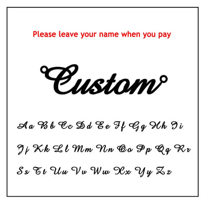 Custom Handwriting Name Necklace