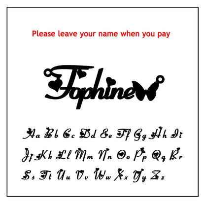 Custom Handwriting Name Necklace