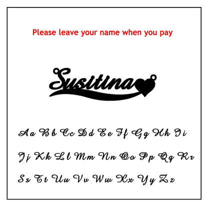 Custom Handwriting Name Necklace