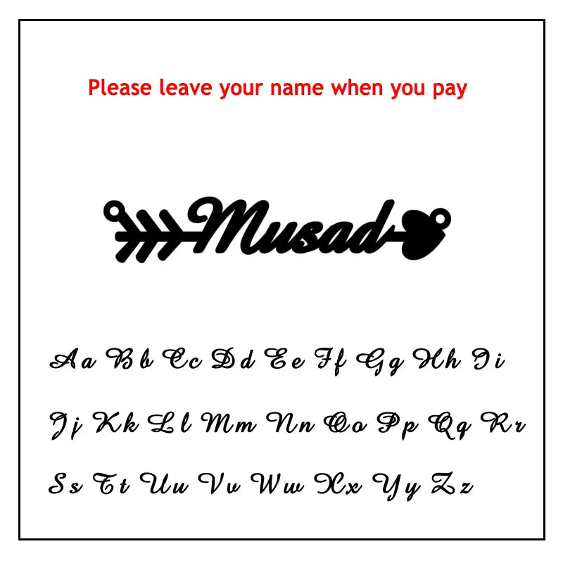 Custom Handwriting Name Necklace