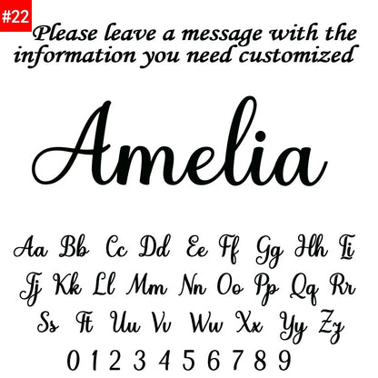 Custom Heart Name Necklace