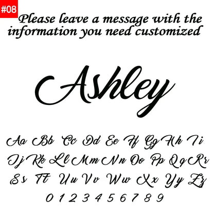 Personalized Butterfly Heart Name Necklace