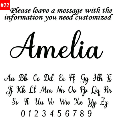 Personalized Butterfly Heart Name Necklace