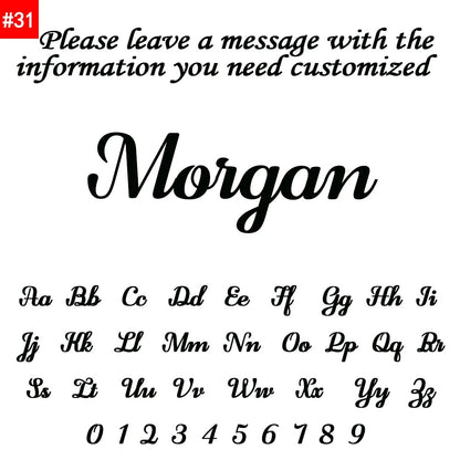 Personalized Butterfly Heart Name Necklace