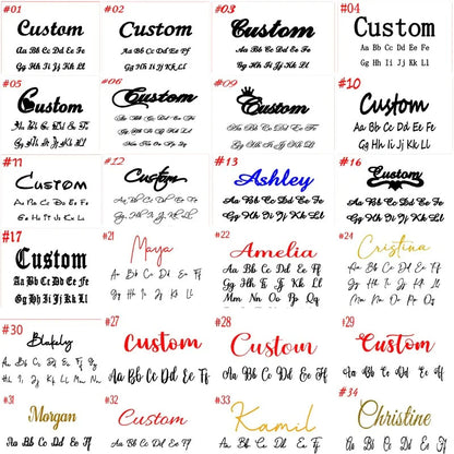 Personalized Choker Name Necklace